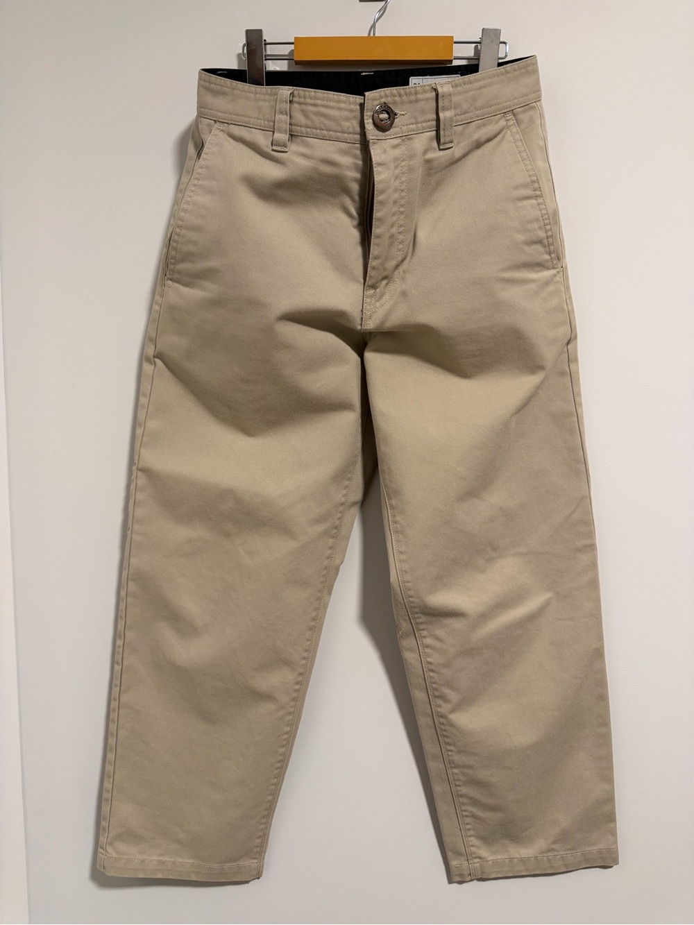 Volcom Men's Khaki Straight Chino Pants